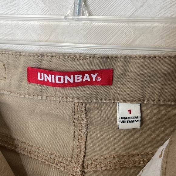 ❤️ 🆕 UNIONBAY High Rise Wide Leg Pants Size 1 - Picture 5 of 5